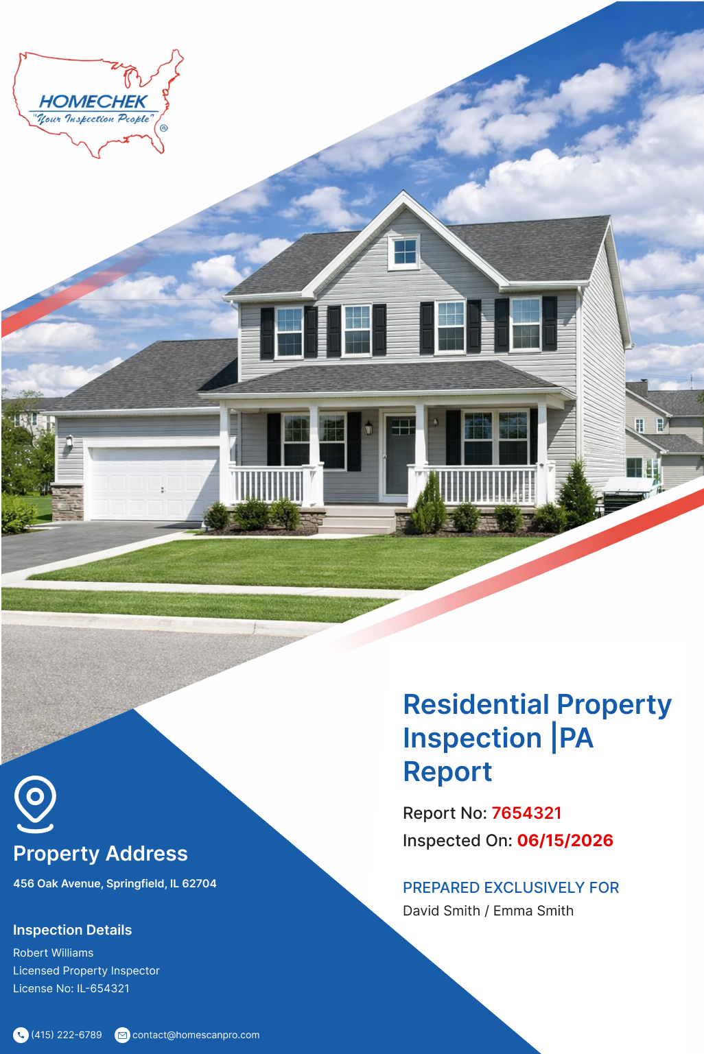 Homechek difference